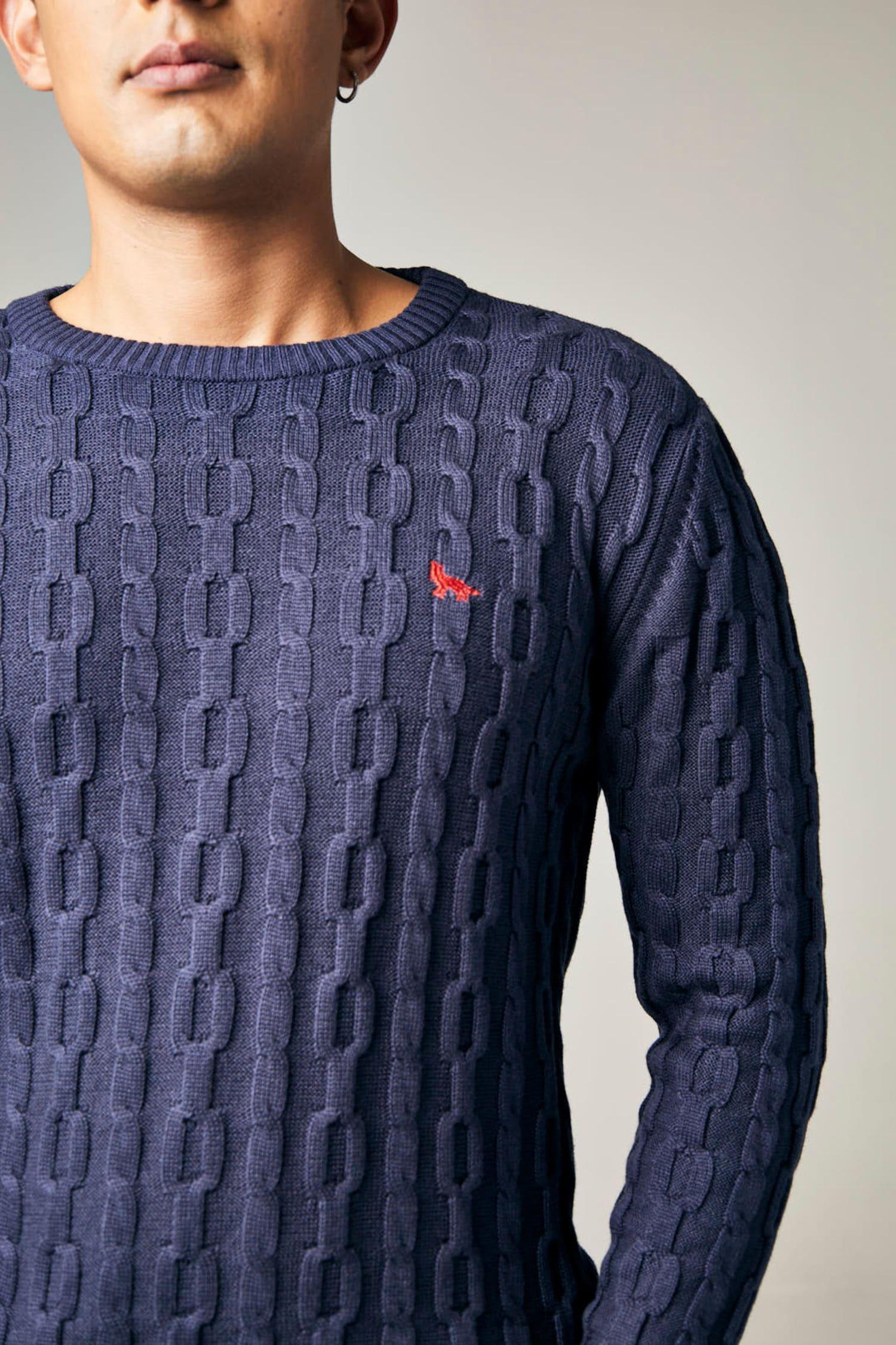 Suéter Cogua en hilado Turín trenzado – Hombre